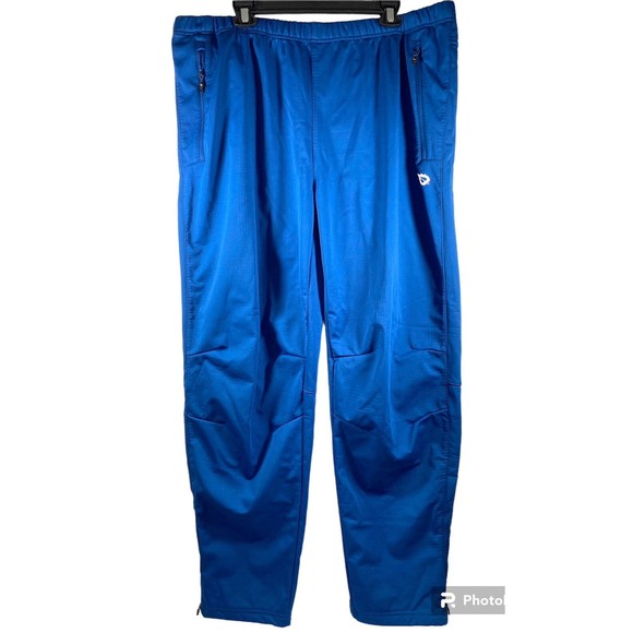 BALEAF Mens Triumph Grid Fleece Lined Thermal Pants Blue Size 3XL NWT - Picture 1 of 11